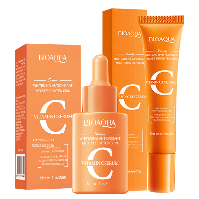 Caffeine Eye Serum - BIOAQUA Vitamine C Huidverzorgingsset Hydraterend Gezichtsserum