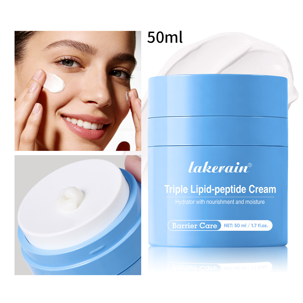 Skincare Non Comedogenic - Triple Lipid Peptide Crème Langdurige Hydratatie