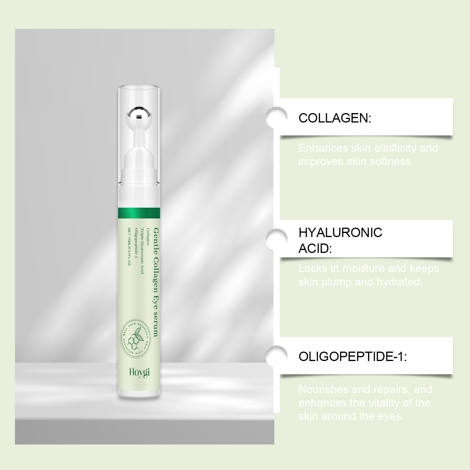 HOYGI Collageen Oogserum Anti  - Caffeine Eye Serum recensie en prijs