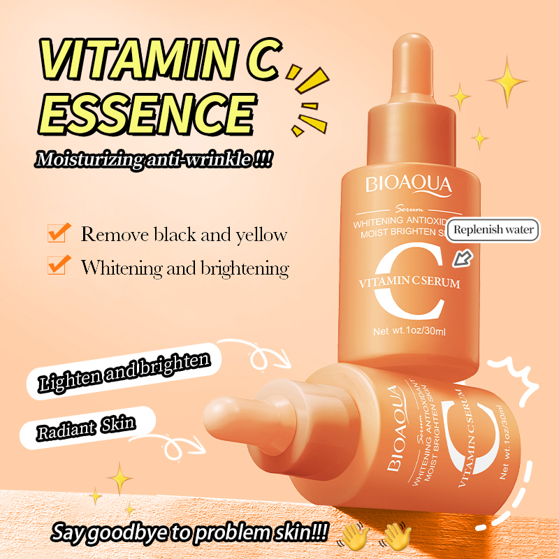 BIOAQUA Vitamine C Huidverzorg - Caffeine Eye Serum recensie en prijs