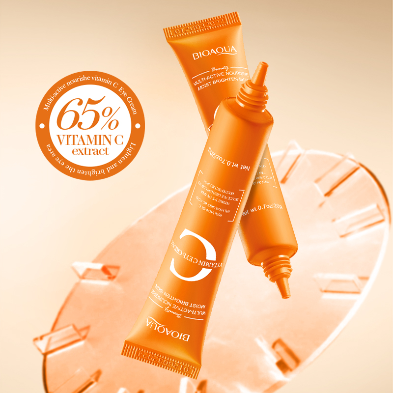 BIOAQUA Vitamine C Huidverzorg - Caffeine Eye Serum recensie en prijs
