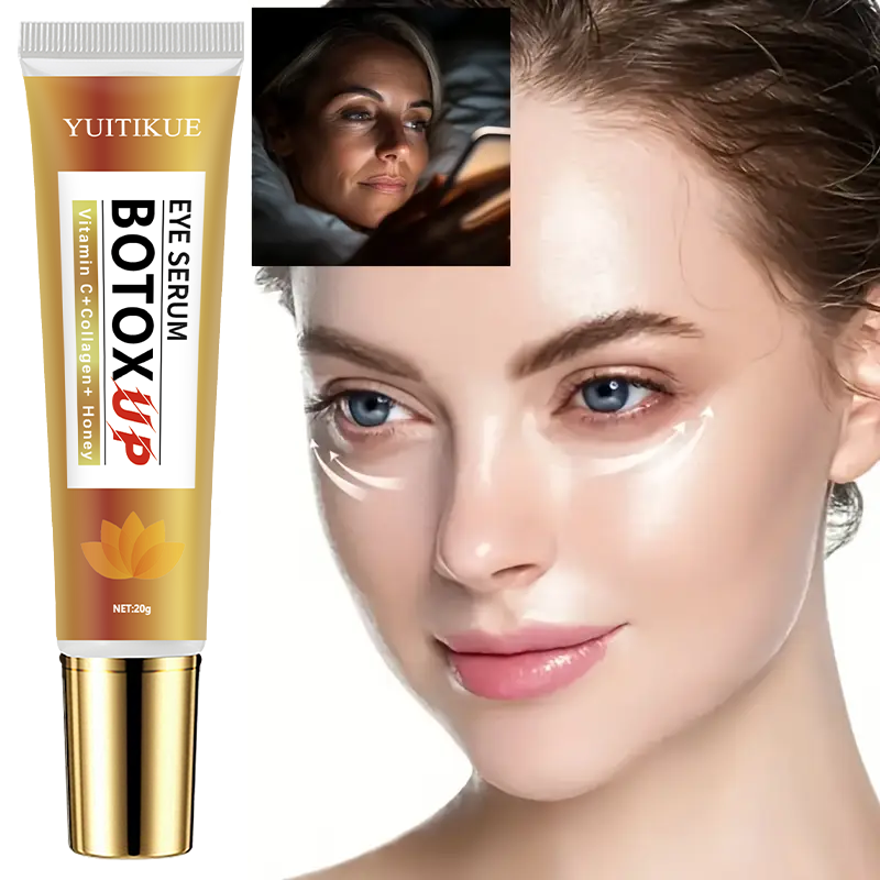 YUITIKUE Vitamine C & Collagee - Caffeine Eye Serum recensie en prijs