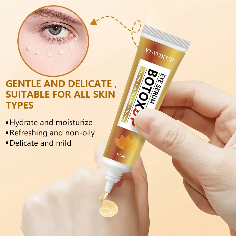 YUITIKUE Vitamine C & Collagee - Caffeine Eye Serum recensie en prijs
