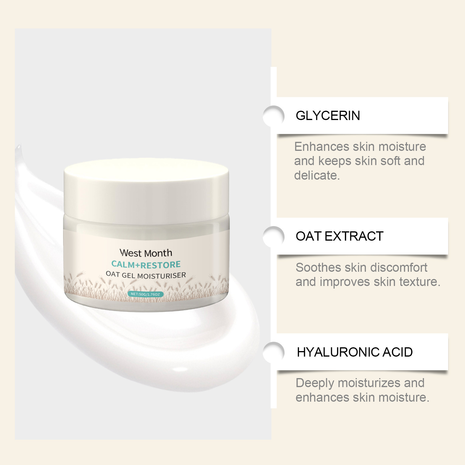 50g Havermout Hydraterende Gez - Skincare Oat recensie en prijs